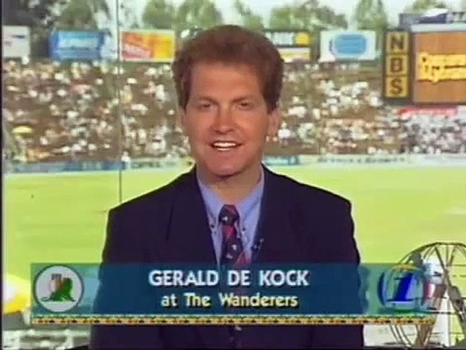 1995-96 South Africa v England 2nd Test at Johannesburg Nov 30th to Dec 4th 1995