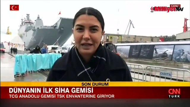 TCG Anadolu için tarihi gün: Kızılelma uçuş güvertesinde!