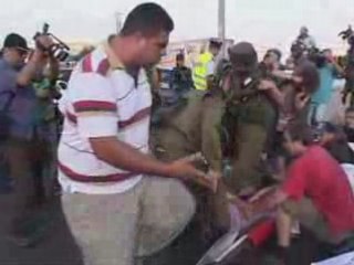 Palestine: blocage de l'autoroute d'apartheid