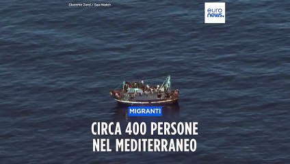 Mediterraneo, 400 migranti in pericolo. L'allarme della Sea Watch