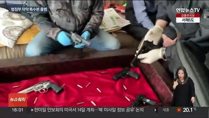 청소년 꾀고 마약에 권총도…도넘은 범죄 범정부 대응
