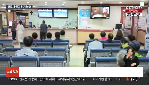 코로나 유행 안정세 유지…고개 드는 감기·독감