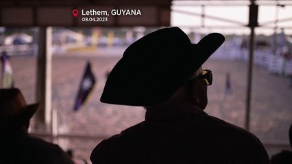 Nocomment | Vaqueros exhiben sus habilidades en una competición de Guyana