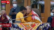 Dalai Lama’dan skandal hareket: Kamera önünde mide bulandıran istek