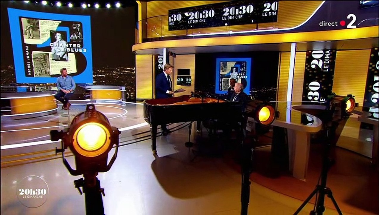 Michel Jonasz était l'invité de Laurent Delahousse dans "20h30 le dimanche" sur France 2
