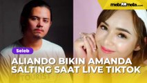 Aliando Syarief Bikin Amanda Manopo Salah Tingkah Saat Live TikTok: Boleh Cium Nggak?