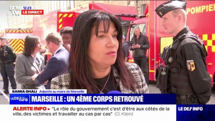 Samia Ghali, adjointe au maire de Marseille: "Le petit espoir qui reste, il faut le garder jusqu'au bout parce que tout est encore possible"