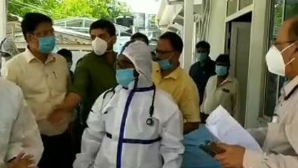 खगड़िया: बढ़ते कोरोना केस के मद्देनजर संभावित मरीजों के उपचार को लेकर हुआ मॉकड्रिल