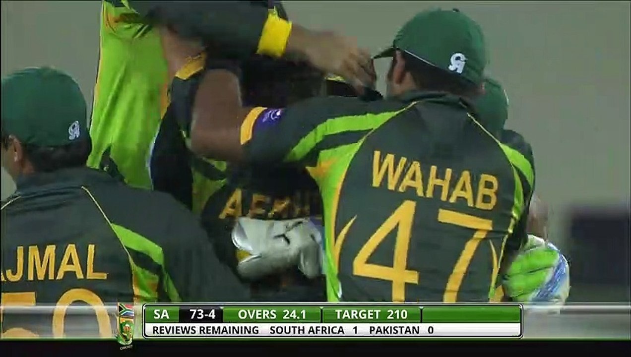 Pakistan Defend The Target of 210 Runs - Pakistan vs South Africa - 2nd ...
