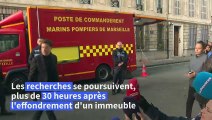 Immeuble effondré à Marseille: quatre corps retrouvés, les recherches se poursuivent