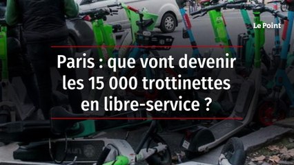 Paris : Quel avenir pour les 15 000 trottinettes en libre-service ? 🚲