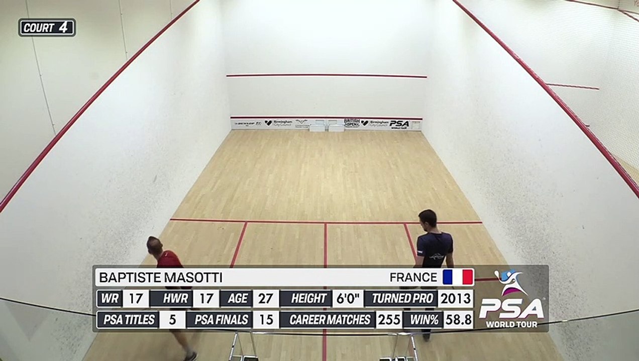 British Open 2023 - Court 4 - Round 2 - Afternoon Session