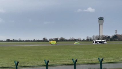 Emergency services attend scene after ‘technical issue’ with Ryanair plane in Dublin