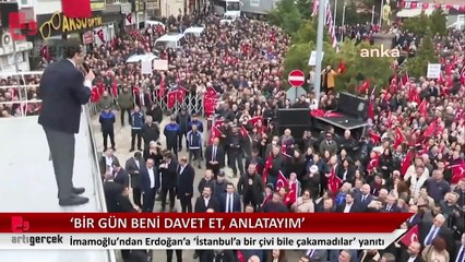 Erdoğan'a 'İstanbul'a bir çivi bile çakamadılar' yanıtı
