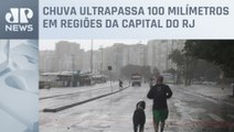 Fortes chuvas atingem o Rio de Janeiro e geram transtorno para moradores