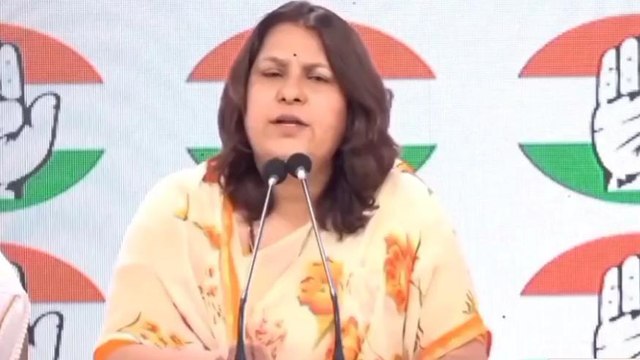 कांग्रेस प्रवक्ता सुप्रिया श्रीनेत ने भाजपा पर बोला हमला कहा झूठ बोलने वाली पार्टी हैं बीजेपी