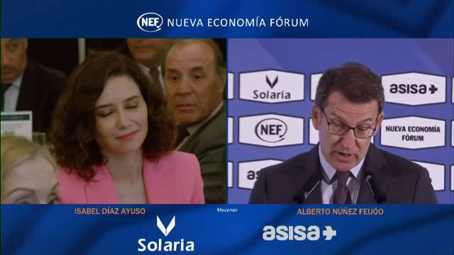 Feijóo destaca de Ayuso que es valiente con un liderazgo reconocible