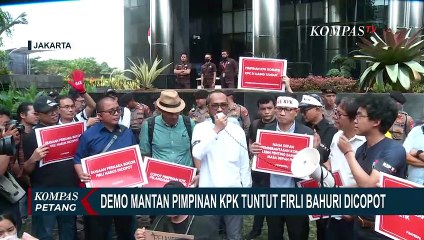 Demo Mantan Pimpinan KPK Tuntut Firli Bahuri Dicopot Karena Dugaan Pembocoran Dokumen!