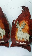 Woodburning pyrography art