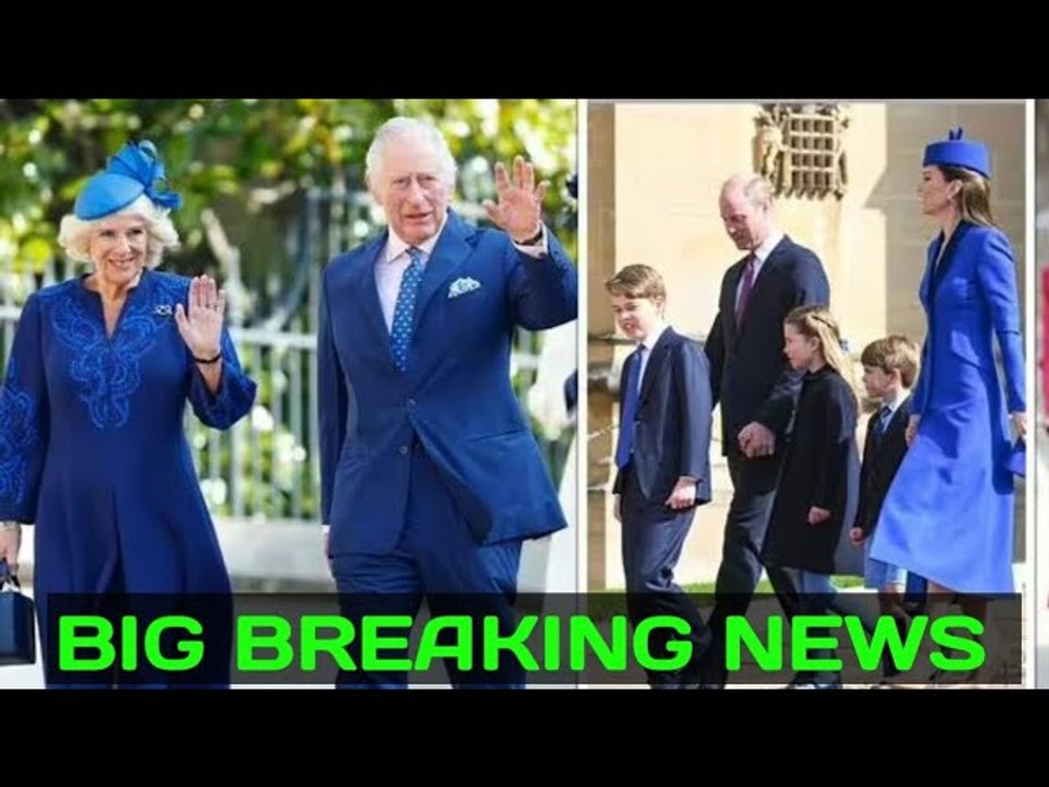 ROYALS SHOCKED! King Charles and Camilla preside over the Royal Family, At a special Easter Sunday