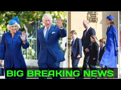 ROYALS SHOCKED! King Charles and Camilla preside over the Royal Family, At a special Easter Sunday