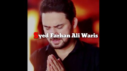 roza daroon khak urao //syed farhan Ali waris//noha