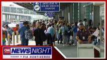 Daloy ng mga pasahero sa NAIA maayos at maluwag pa rin | News Night