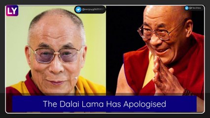 Dalai Lama Apologises After Video Of Him Kissing A Young Boy On His Lips & Asking Him To ‘Suck His Tongue’ Goes Viral