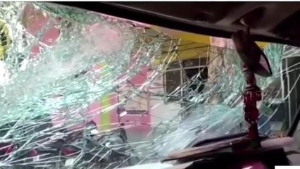 मथुरा: दबंग खनन माफियाओं ने अधिकारी के साथ मारपीट कर तोड़ी गाड़ी