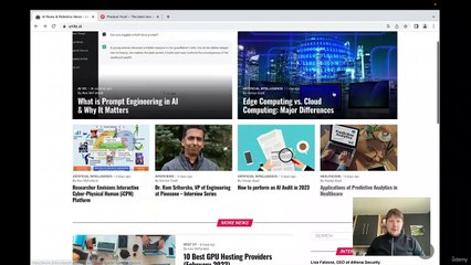 Beyond ChatGPT - How to stay up to date in this fast changing area of AI