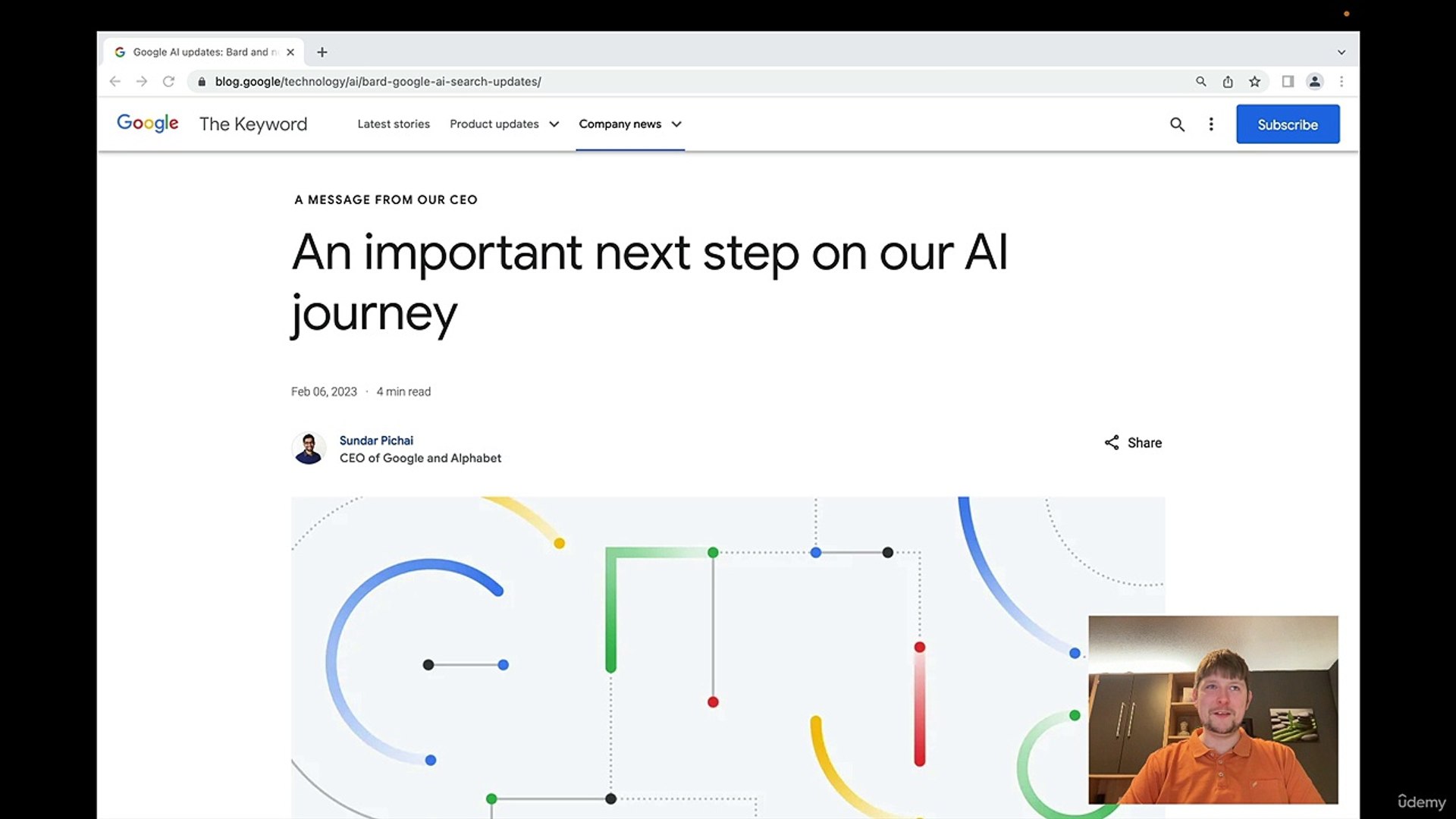 Beyond ChatGPT - Announcement of Google BARD - a competitor to ChatGPT