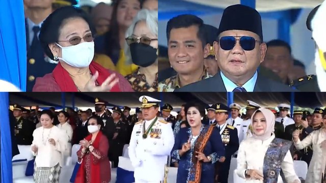 Momen Panglima TNI, Megawati Hingga Prabowo Subianto Joget Bareng #Shorts