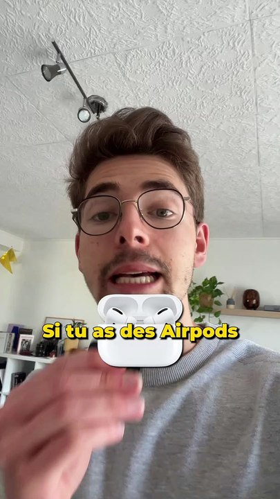 Voici l’accessoire parfait pour tes AirPods  #insolite #apple #airpods #tech
