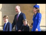 Le prince George a l'air pimpant en costume pour le service de Pâques alors qu'il se prépare pour le