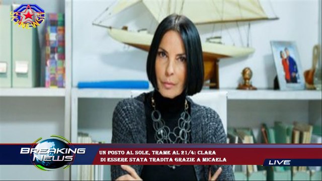 Un posto al sole, trame al 21/4: Clara di essere stata tradita grazie a Micaela