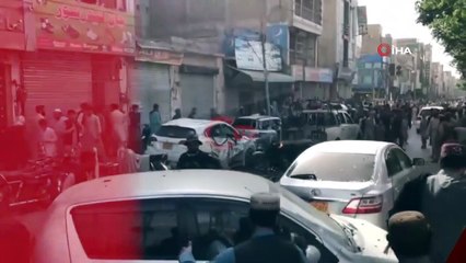 Pakistan'da pazarda patlama 4 ölü, 11 yaralı