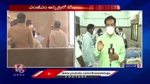 MGM Hospital Doctors Mock Drill On Corona Over Covid Cases Spike In Country _ Warangal _ V6 News