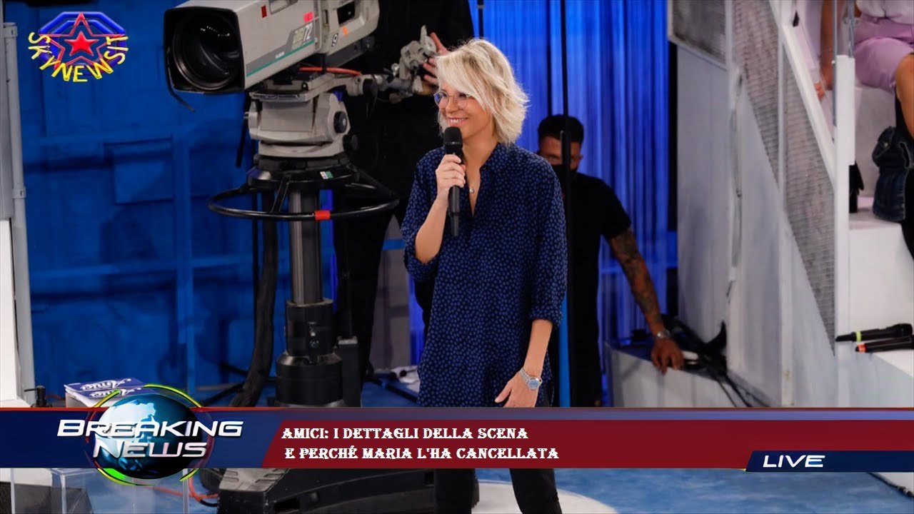 Amici: i dettagli della scena  e perché Maria l'ha cancellata