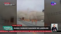 Gusali, gumuho kasunod ng landslide | SONA