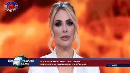 Isola dei famosi 2023: la foto del  ufficiale e il commento di Ilary Blasi