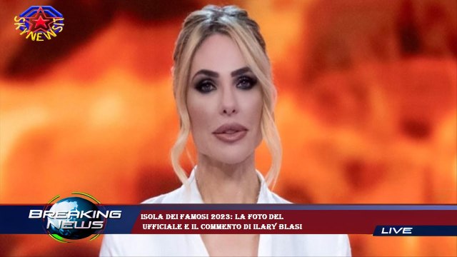 Isola dei famosi 2023: la foto del ufficiale e il commento di Ilary Blasi
