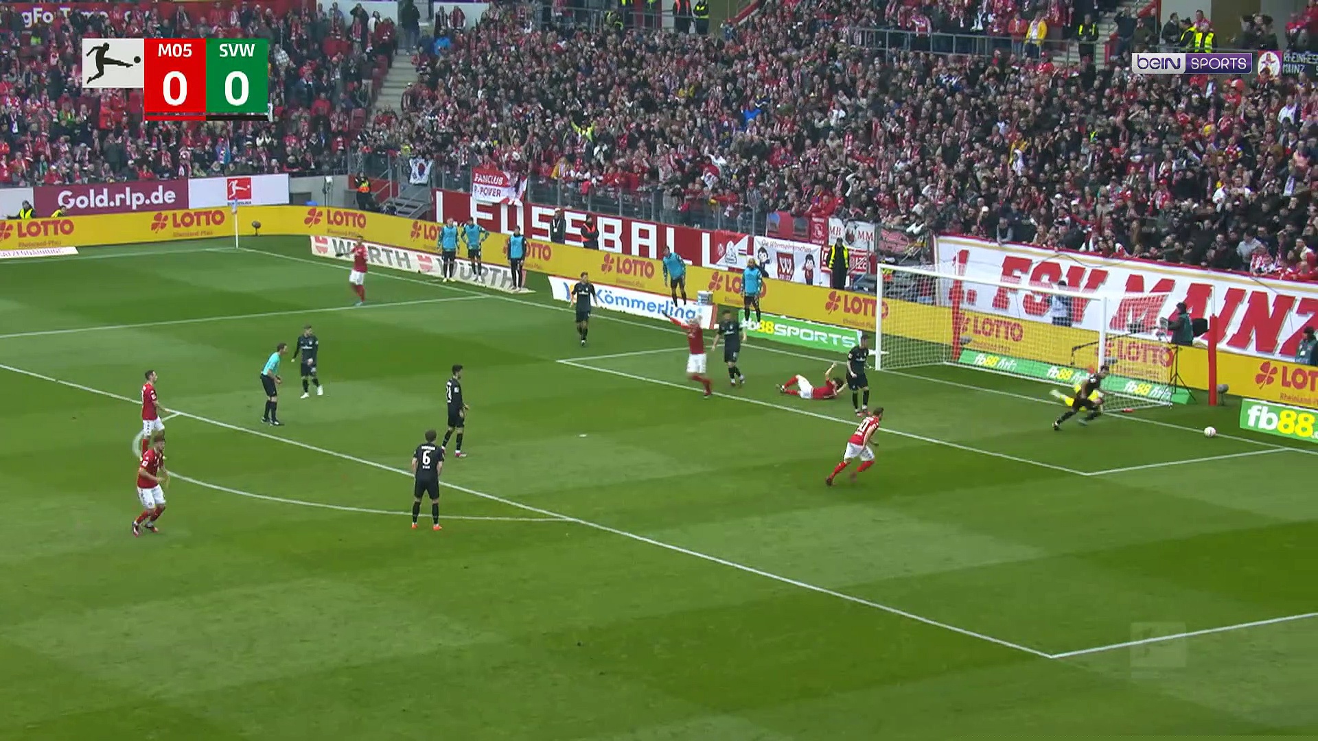 Bundesliga : Fin de match complètement folle entre Mayence et Brême !