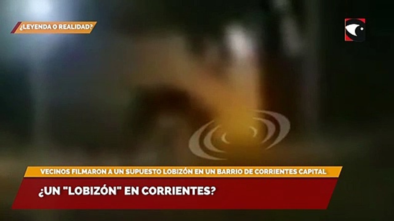 ¿Un "lobizón" en Corrientes?