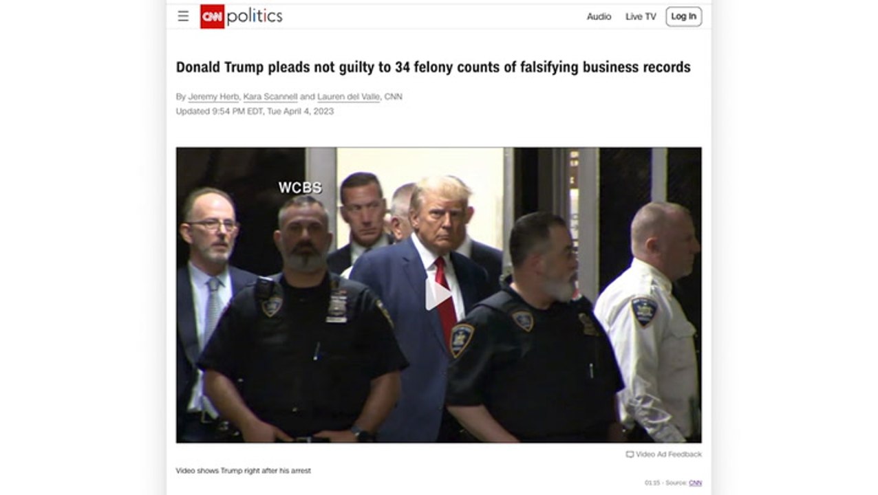 Reacting To Trump's Arrest