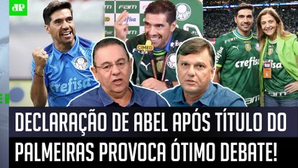 "EU NÃO SEI se o Abel Ferreira SABE, mas..." Declaração após TÍTULO do Palmeiras PROVOCA DEBATE!