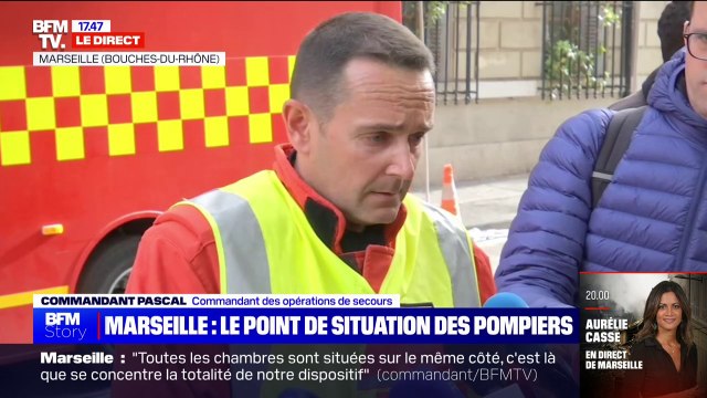 Immeuble effondré à Marseille: Les deux bâtiments contigus sont toujours menaçants , affirme le commandant des opérations de secours