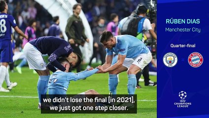 Man City didn't lose the 2021 UCL final, we got one step closer - Dias
