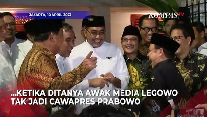 Reaksi Cak Imin saat Ditanya Legowo Tak Jadi Cawapres Prabowo: Siapa Bilang!