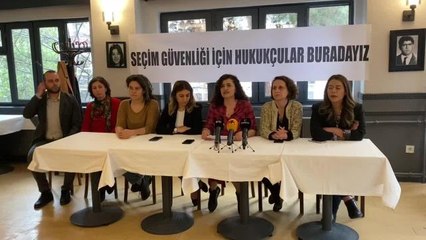 Avukatlardan 'Seçim Güvenliği' Açıklaması: "Hak İhlallerinin Önüne Geçebilmek İçin Buradayız"