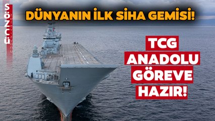 Download Video: Dünyanın İlk SİHA Gemisi TCG Anadolu Hizmete Girdi! Bayraktar Detayı Dikkat Çekti